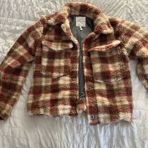 Avec Les Files Spring/Fall Shearling Jacket